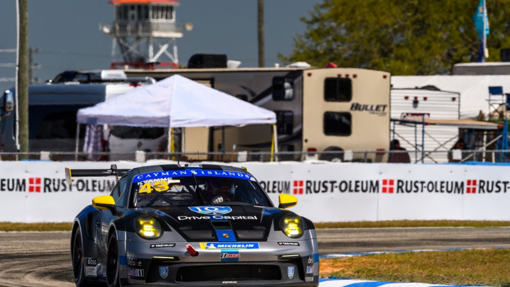 No. 43 MDK Motorsports - Mark Kvamme (USA) - Race 2, Sebring, 911 GT3 Cup, 2022, PCNA